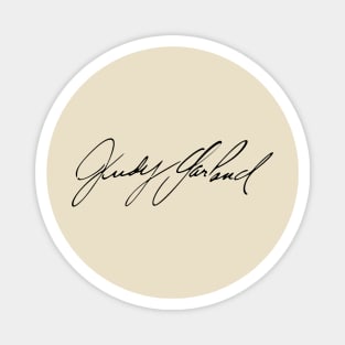 Autograph Collection: Judy Garland Magnet